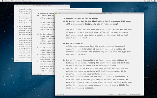 ia writer mac Aplicaciones imprescindibles para nuevos usuarios de Mac
