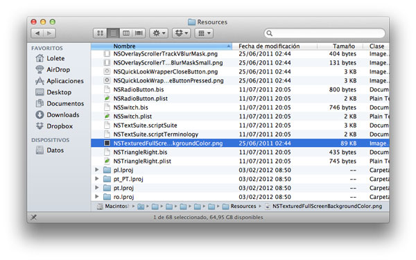 Fondo Login OS X Fondo Login OS X