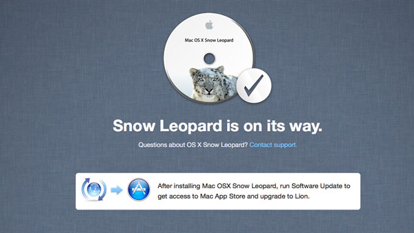 Pedido Snow Leopard Pedido Snow Leopard
