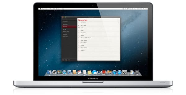 Recordatorios OS X