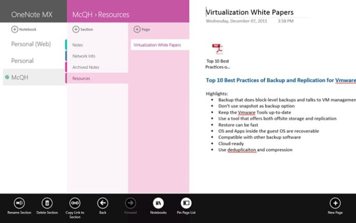 Microsoft lanzará una versión gratuita de OneNote para Mac este mes