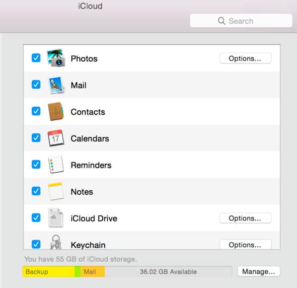 icloud-preferencias