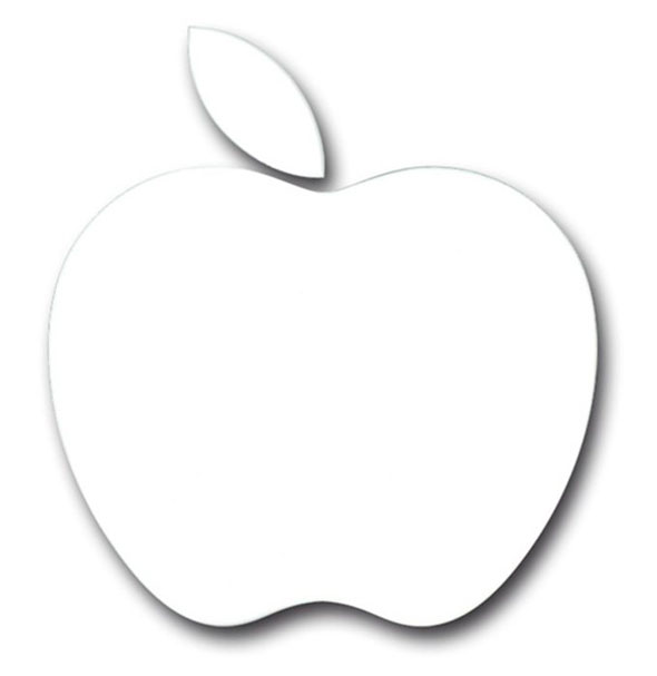 Alfombrilla para ratón con el logo de Apple
