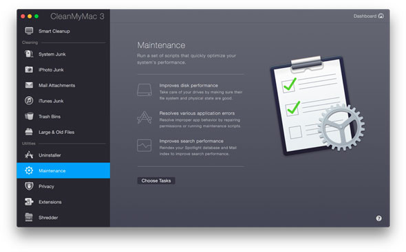 Mantenimiento CleanMyMac 3