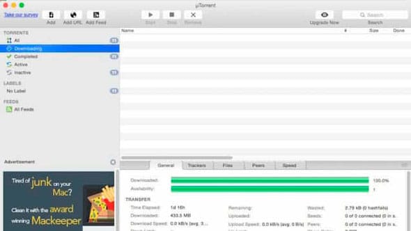 uTorrent para Mac