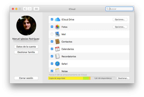 Configura iCloud en tu nuevo Mac