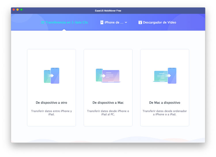Transferencia en 1 click