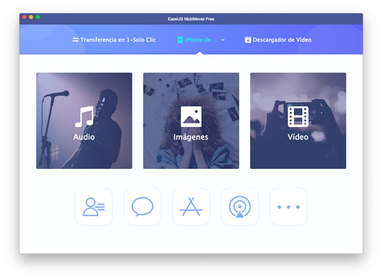 Transferencia de archivos entre ordenadores y dispositivos iOS o viceversa